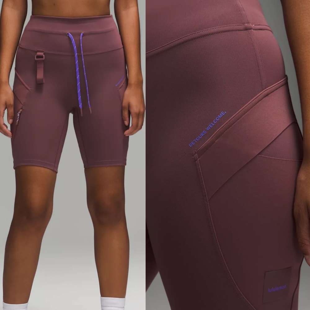 Lululemon Cargo Super-High-Rise Hiking Short 8" - Dark Oxide